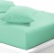 Cearceaf de pat  simplu , fara elastic , 250x240 cm bumbac ranforce , verde deschis 