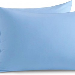 Set 2 fete de perna    35 x 50 cm ,  bumbac ranforce ,  Skyblue 