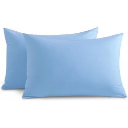 Set 2 fete de perna    35 x 50 cm ,  bumbac ranforce ,  Skyblue 