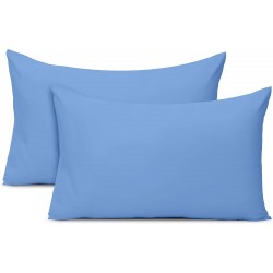 Set 2 fete de perna  40  x 60 cm bumbac ranforce , Blue