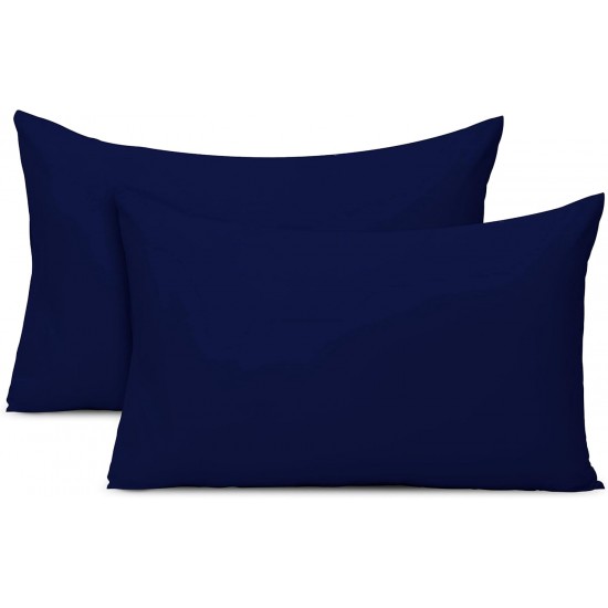Set 2 fete de perna    35 x 50 cm ,  bumbac ranforce , Blue Navy