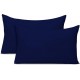 Set 2 fete de perna  40  x 60 cm bumbac ranforce , Blue Navy