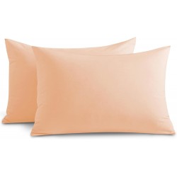 Set 2 fete de perna 50x70 cm bumbac ranforce  Light Peach