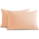 Set 2 fete de perna 50x70 cm bumbac ranforce  Light Peach