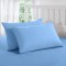 Cearceaf de pat  simplu , fara elastic , 250x240 cm bumbac ranforce , Albastru deschis