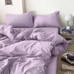 Cearceaf pilota 2 persoane 240x240 cm ranforce  lila