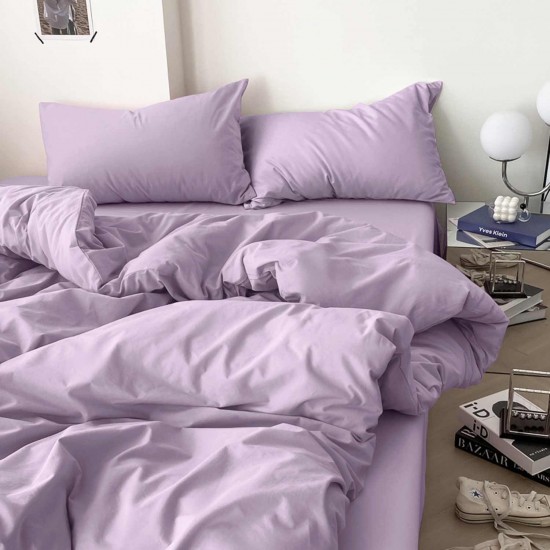 Husa pilota din bumbac ranforce 260 x 260 cm , lila