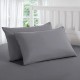 Set 2 fete de perna  40  x 60 cm bumbac ranforce , Gri