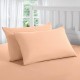 Set 2 fete de perna 50x70 cm bumbac ranforce  Peach 