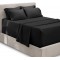 Cearceaf de pat  simplu , fara elastic , 250x240 cm bumbac ranforce , Gri Antracit
