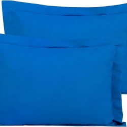 Set 2 fete de perna 50x70 cm bumbac ranfoce  Cobalt Blue