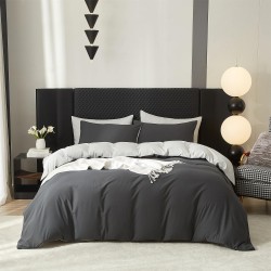 Husa pilota din 2 culori ,  bumbac ranforce,  240 x240 cm , Grey Dark  - Grey Light 