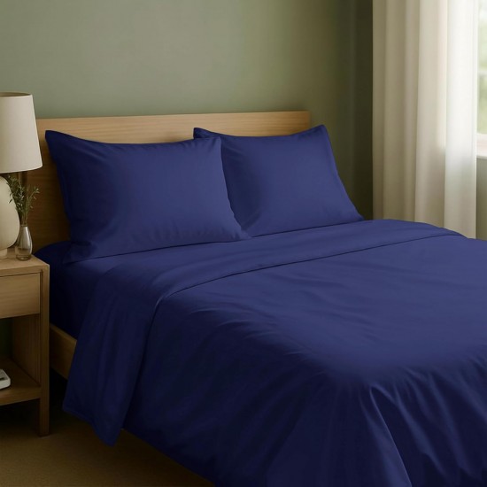 Lenjerie de Pat, Bumbac Ranforce ,Dark  Grey , 280 x 280 , 50  X 70,   70 x 70 ,  280 X 280,  6 piese