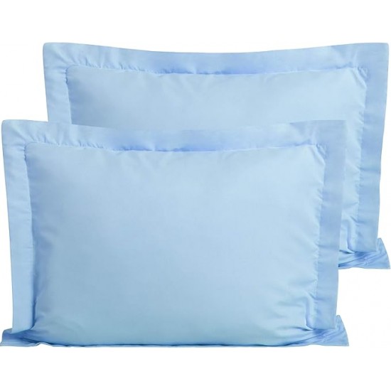 Set 2 fete de perna 50x70 cm bumbac ranforce  Pale Blue