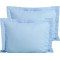 Set 2 fete de perna 50x70 cm bumbac ranforce  Pale Blue