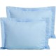 Set 2 fete de perna 50x70 cm bumbac ranforce  Pale Blue
