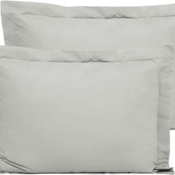 Set 2 fete de perna 50x70 cm bumbac ranforce Light Grey