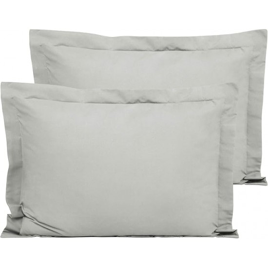 Set 4 fete de perna 50x70 cm bumbac ranforce gri petrol