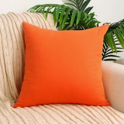 Set 2 fete de perna 35 x 35 cm , bumbac  ranforce , orange 