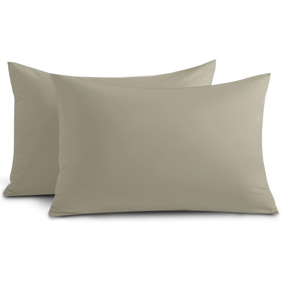 Set 2 fete de perna 50x70 cm bumbac ranfoce  Bej Inchis