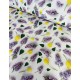 Fata de masa  model  flori , bumbac impermeabil , 160 x  2 m , ideala pentru   6-8   persoane , antimurdarire 