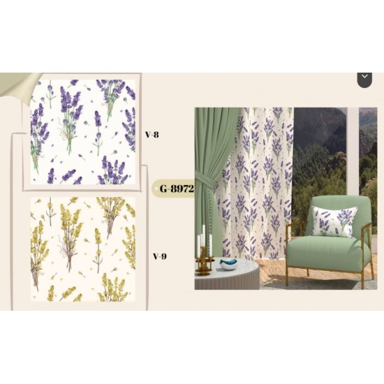 Fata de masa  model  lavanda , bumbac impermeabil , 160 x  200 cm , ideala pentru 6- 8  persoane , antimurdarire 