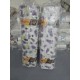 Fata de masa  model  flori , bumbac impermeabil , 160 x  2 m , ideala pentru   6-8   persoane , antimurdarire 