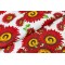 Fata de masa  model  flori , bumbac impermeabil , 160 x 3  m , ideala pentru 10 - 12 persoane , antimurdarire 
