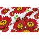 Fata de masa  cu  model   , bumbac impermeabil , 160 x  2 m , ideala pentru   6-8   persoane , antimurdarire 
