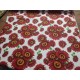 Fata de masa  cu  model   , bumbac impermeabil , 160 x  2 m , ideala pentru   6-8   persoane , antimurdarire 