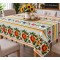 Fata de masa  bumbac impermeabil ,  model   motiv traditional  , 160 x 160  cm , ideala pentru 4-6 persoane, bumbac 100%