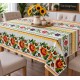 Fata de masa  bumbac impermeabil ,  model   motiv traditional  , 160 x 160  cm , ideala pentru 4-6 persoane, bumbac 100%