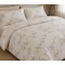 Lenjerie de Pat, Bumbac Ranforce  , 250 x 240 , 50X70,  220 X 200, 4 piese  , Model 5 D cu flori , in cutie de carton eleganta