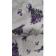 Lenjerie de Pat, Bumbac Ranforce  , 250 x 240 , 50X70,   70 x 70 cm , 220 X 200, 6  piese Mov cu model lavanda 2 