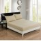 Cearceaf de pat cu elastic din bumbac ranforce 100% 240 x240 cm crem