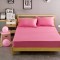 Cearceaf de pat cu elastic din bumbac ranforce 100% 240 x240 cm roz aprins
