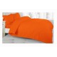 Cearceaf de pat cu elastic din bumbac ranforce 100%, 260 x260 cm portocaliu deschis
