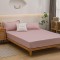 Cearceaf de pat cu elastic la saltea,  280 x 280 cm bumbac ranforce , somon