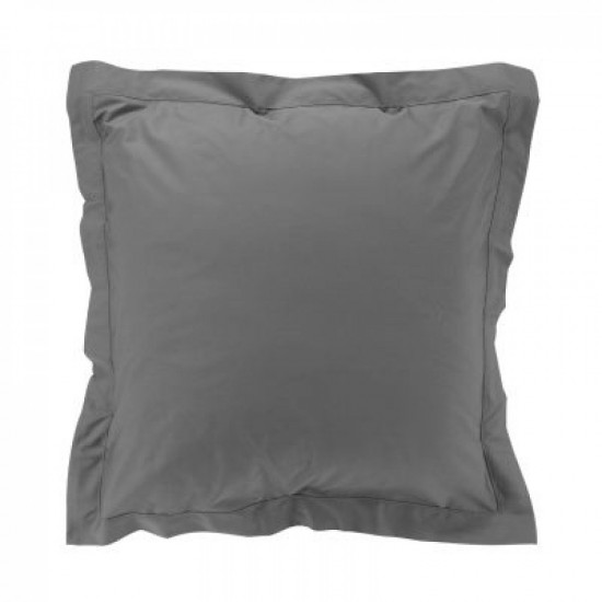 Set 2 fete de perna 70x70 cm bumbac ranforce gri uni
