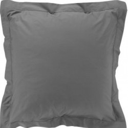 Set 2 fete de perna 70x70 cm bumbac ranforce gri uni