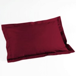 Set 2 fete de perna 50x70 cm bumbac ranforce grena