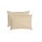 Set 2 fete de perna 50x70 cm bumbac ranforce crem