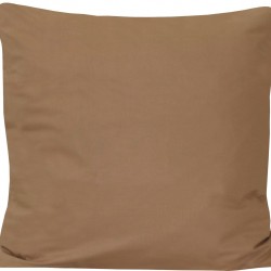 Set 2 fete de perna 40x40 cm bumbac ranforce maro deschis