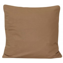 Set 2 fete de perna 40x40 cm bumbac ranforce maro deschis