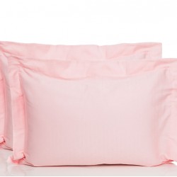 Set 2 fete de perna 50x70 cm bumbac ranforce roz deschis