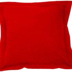 Set 2 fete de perna 70x70 cm bumbac ranforce rosu