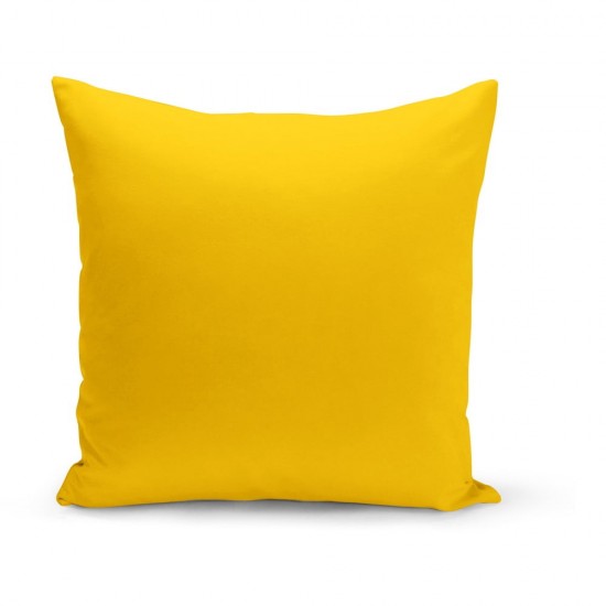 Set 2 fete de perna 90 x 90 cm bumbac ranforce galben