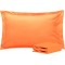 Set 2 fete de perna 50x70 cm bumbac ranfoce orange uni