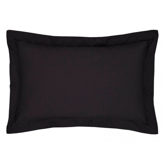 Set 4 fete de perna 50x70 cm bumbac ranforce negru