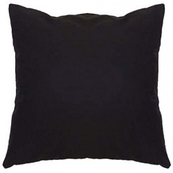 Set 4 fete de perna 70x70 cm bumbac ranforce negru